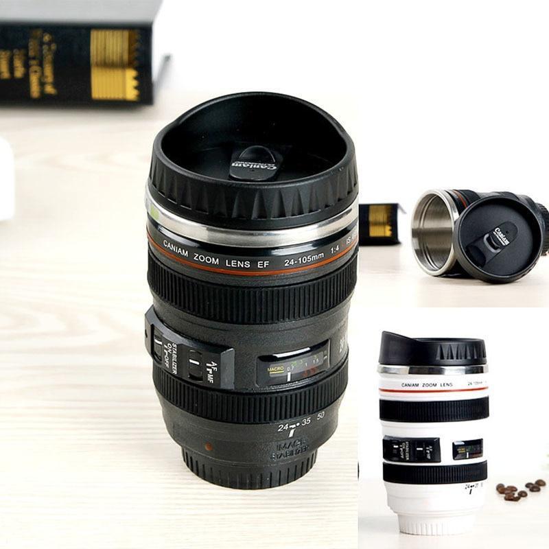 Caneca Lentes da Câmera, Para Apaixonados Por Fotografia